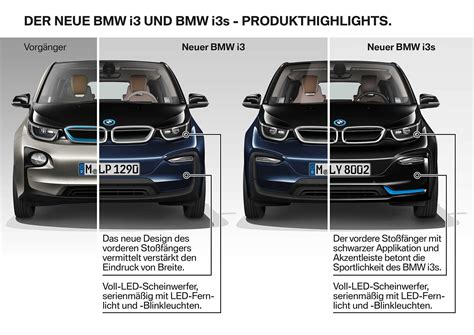 Comparison 2017 Bmw I3 Vs 2018 Bmw I3 And I3s Bimmerfile