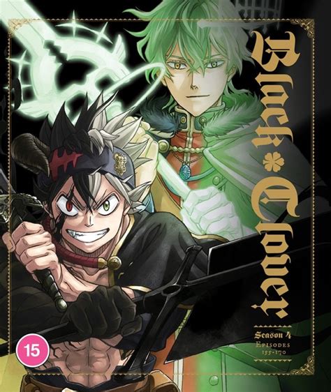 Black Clover Season 4 Blu Ray Box Set Free Shipping Over 20 HMV