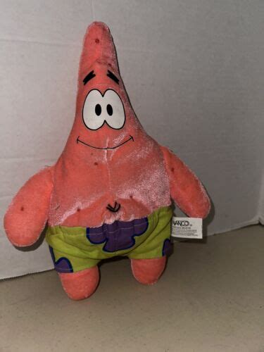 2003 Nanco Patrick Star Plush Toy Nickelodeon Spongebob Viacom Ebay