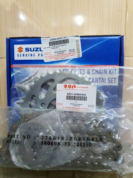 Jual READY GEAR GIR SET SHOGUN 125 LAMA SMASH ASLI ORI SUZUKI 27000