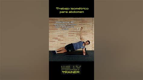 Plancha Lateral Isométrica Para Fortalecimiento De Abdomen Youtube