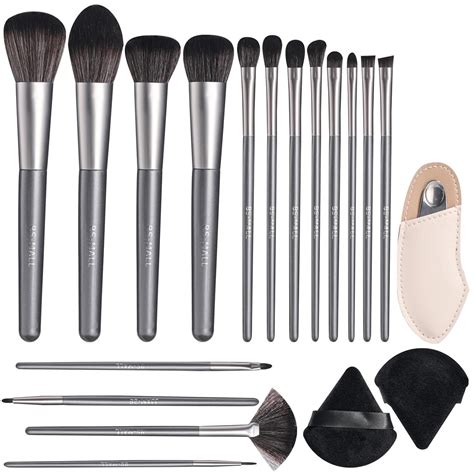 Amazon Bs Mall Makeup Brush Set Tools Set Triangle Puff White