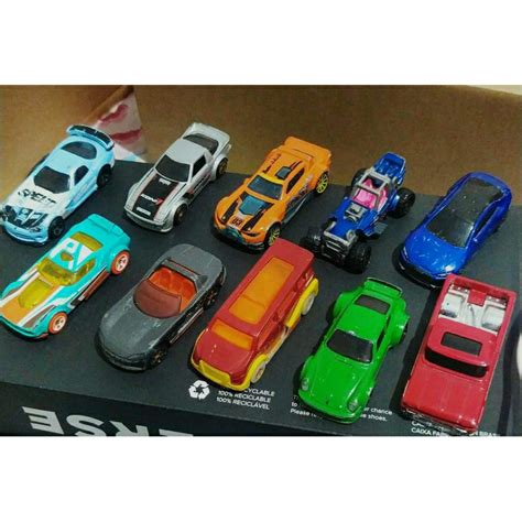 Lote De Carrinhos Hot Wheels Todos Em Perfeito Estado Shopee Brasil