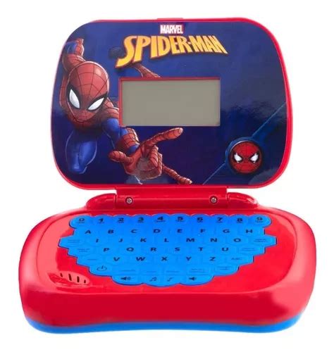 Homen Aranha Laptop Brinquedo Infantil Candide Educativo