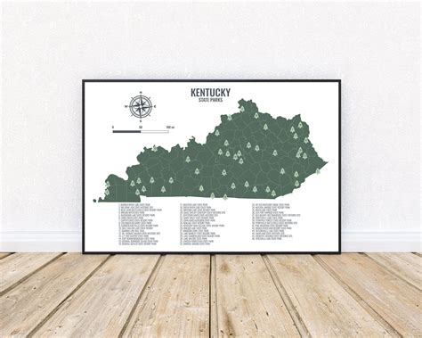 Kentucky State Parks Map | State parks, Kentucky, Kentucky state