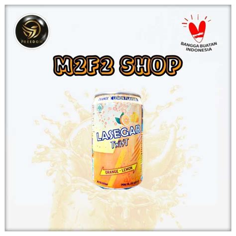 Promo Lasegar Twist Minuman Penyegar Orange Lemon Kaleng Ml