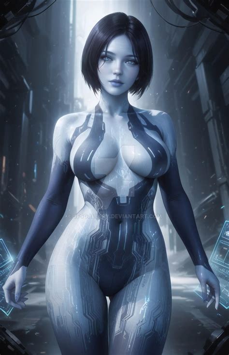 ai cortana halo  jfsgallery  deviantart