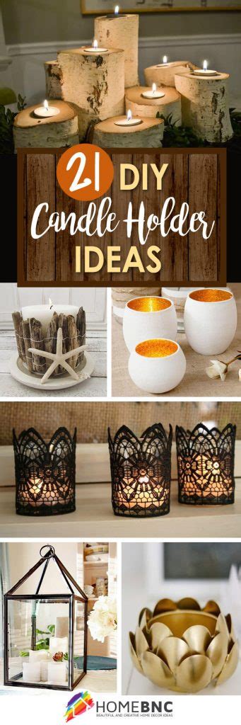 21 Best Diy Candle Holder Ideas And Designs For 2023