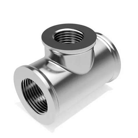 Reducing Socketweld Stainless Steel Unequal Tee For Plumbing Pipe At