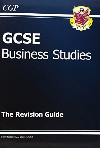 9781847623140 Gcse Business Studies Revision Guide A G Course Cgp