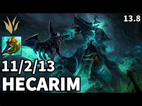 Hecarim Jungle Vs Viego Euw Master Patch Youtube