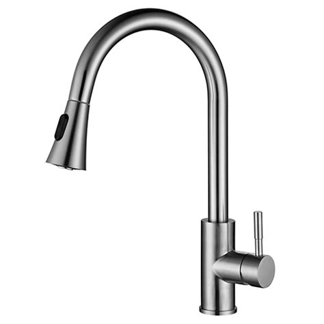 Pull down stainless steel kitchen faucet-pull out kitchen faucet ...