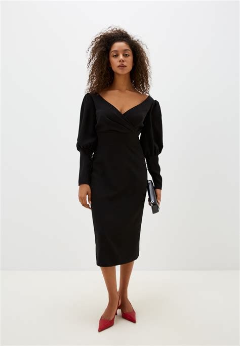 Платье Saash, цвет: черный, MP002XW128NP — купить в интернет-магазине ...