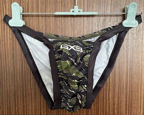 GX Camo Spicy Bikini Underwear Men S Fashion Bottoms New Underwear On Carousell