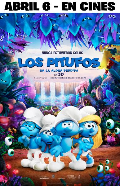 Cine Los Pitufos En La Aldea Perdida Estreno 6 De Abril