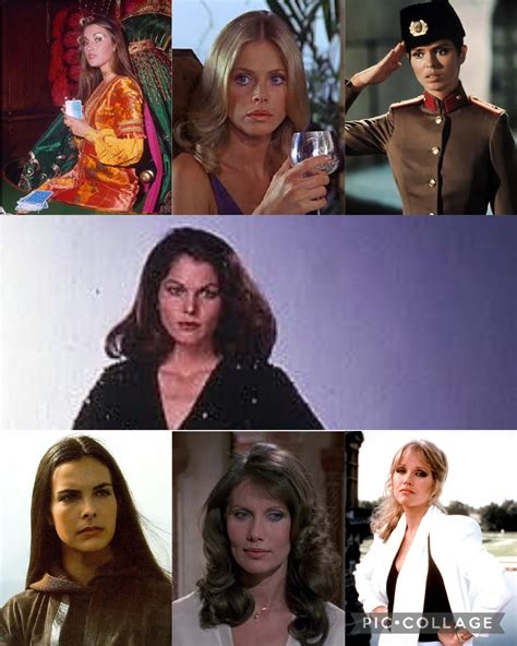 Collage of Roger Moore Bond girls | Fandom