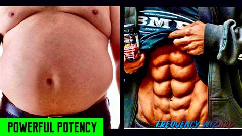 BIG BELLY TO 10 PACK ABS TRANSFORMATION FAST & NATURALLY! SUBLIMINAL F ...