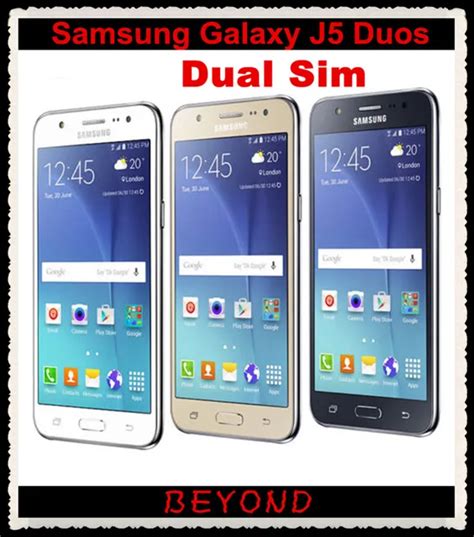 Samsung Galaxy J5 Duos Original Unlocked GSM 4G LTE Android Mobile