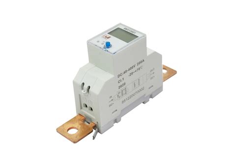 Single Phase Din Rail 200A 400VDC PV Solar Energy Monitor RS485 DC