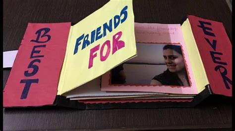 DIY - Photo Album / Friendship Day Gift - YouTube