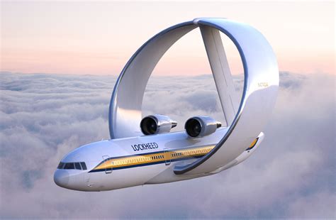 ArtStation - Lockheed Ring Wing airliner