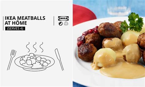 Ikea Shares Recipe For Its Famous Meatballs Daily Mail Online