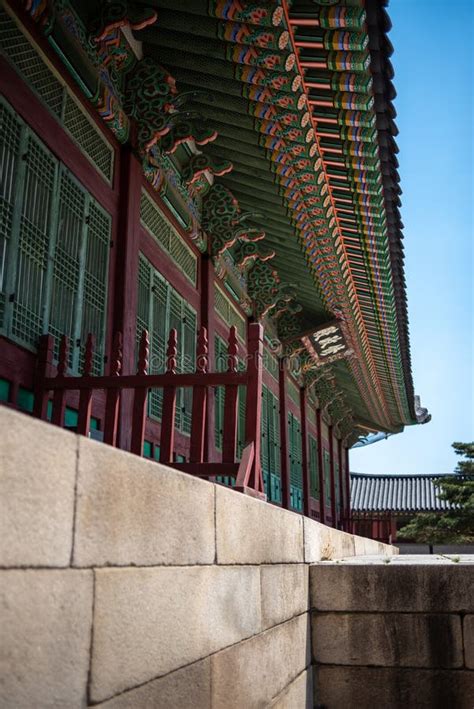 Gyeongbokgung Palace of the Joseon Dynasty in Seoul South Korea Stock ...