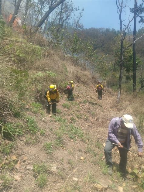 Conred On Twitter Elprogreso En Seguimiento A Incendio Forestal En