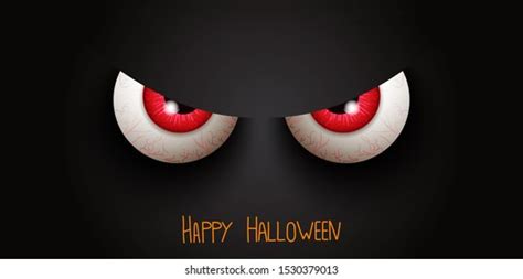 Evil Eyes Halloween Vector Stock Vector (Royalty Free) 1530379013