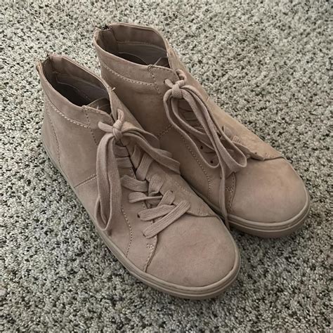 Nude Sneaker Worn A Couple Times In Great Condition Depop