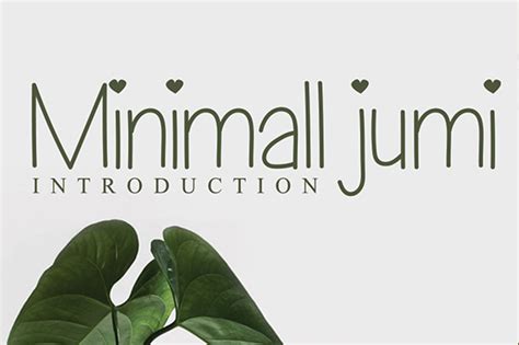 Minimall Jumi Font By Andikastudio · Creative Fabrica