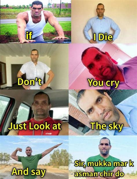 The Khali Memes Funny Comment On Khali S Photo Artofit