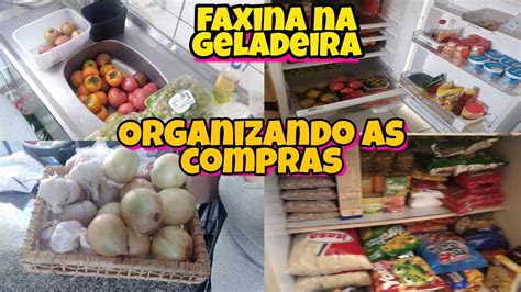 FAXINEI A GELADEIRA LIMPEI E ORGANIZEI OS ARMÁRIO QUARDANDO AS