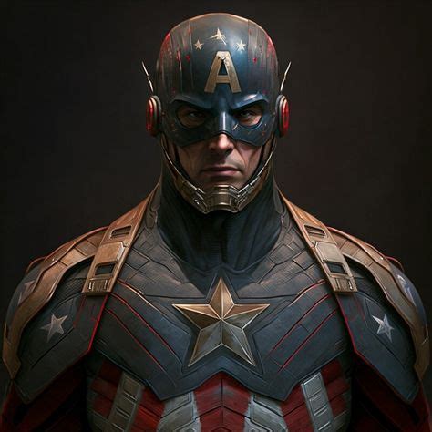 ArtStation - Captain America suit concept in Avengers Secret Wars ...