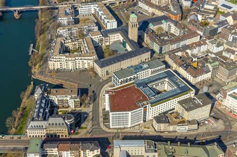 M Lheim An Der Ruhr Aus Der Vogelperspektive B Ro Und Gesch Ftshaus