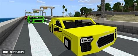 Моды на машины для Майнкрафт ПЕ скачать бесплатно