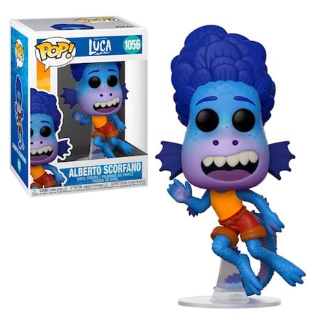 Funko Pop Alberto Scorfano Triton 1056 Luca Disney Pixar Figura Original