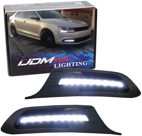 Ijdmtoy Xenon Blanco Led Luces De Circulaci N Diurna Para Volkswagen