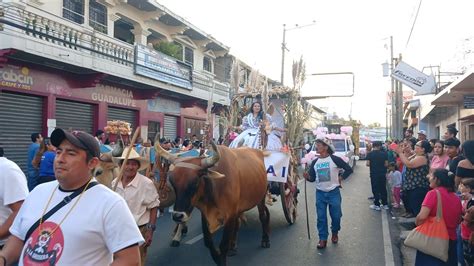 Fiestas Patronales Desfile De Carretas Cojutepeque El Salvador