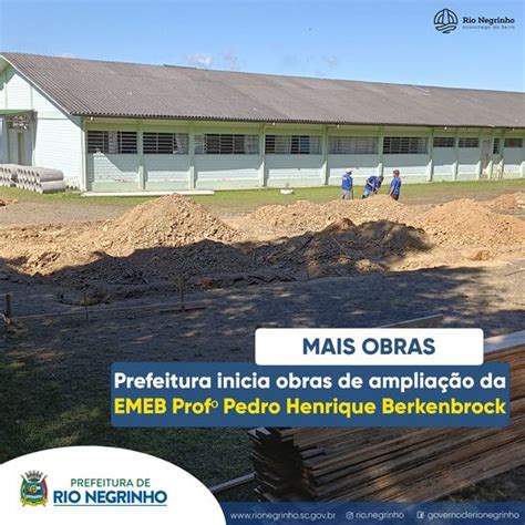 Emeb Professor Pedro Estellita Herkenhoff - As obras de ampliação da EMEB Professor Pedro Henrique Berkenbrock já ...