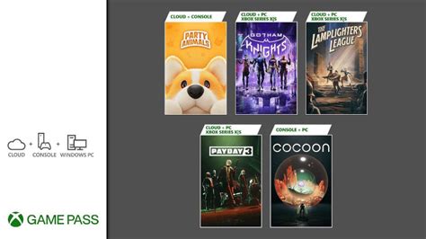 Xbox Game Pass в сентябре 2023 года: PayDay 3, Gotham Knights, Cocoon и ...