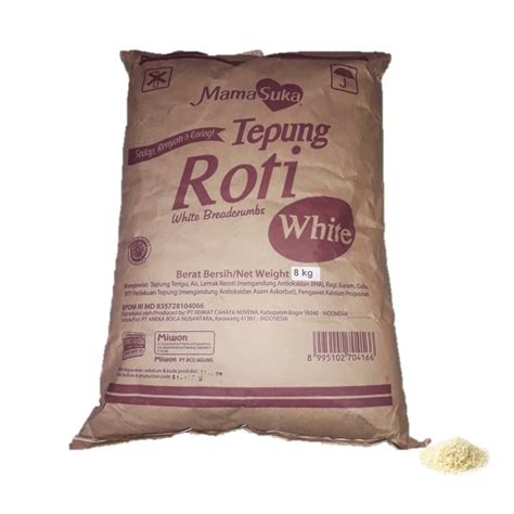 Jual Mamasuka Tepung Roti Bread Crumb Tepung Panir Mix Putih