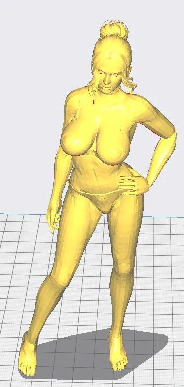 Low Polygon Nude Female Figure by Onur Yıldırım Download free STL model Printables