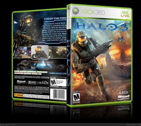 Viewing full size Halo 3 box cover