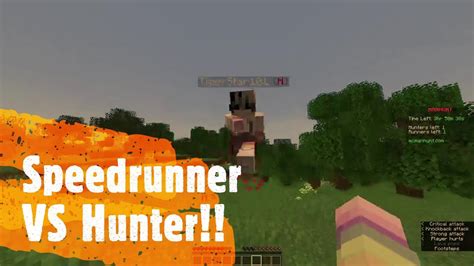 Speedrunner Vs Hunter Minecraft Manhunt Youtube