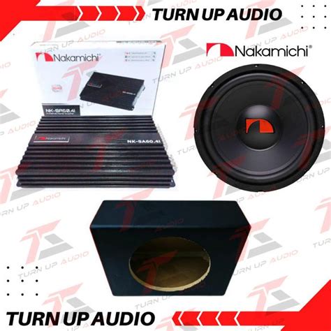 Jual Jual Paket Audio Nakamichi Subwoofer Nakamichi Ns W D Power