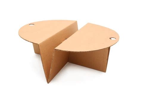 Cardboard Coffee Table Designed By Olivier Leblois And Produced By