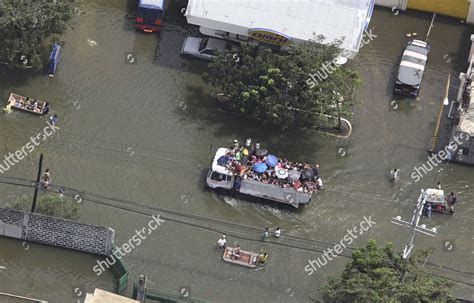 Aerial View Flood Affected Areas Pasig Editorial Stock Photo - Stock ...