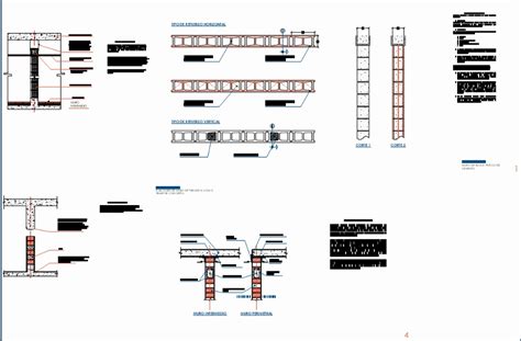 Detalhes Construtivos Em Paredes Em Autocad Cad 11018 Kb Bibliocad