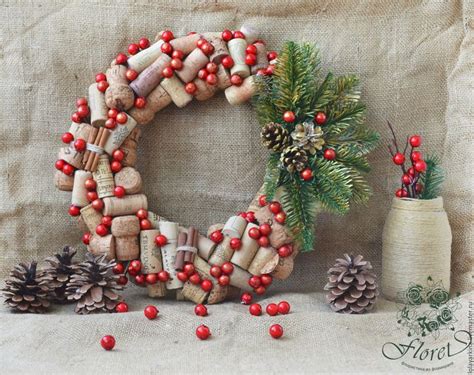 Рождественский / Новогодний венок в интернет-магазине на Ярмарке ...